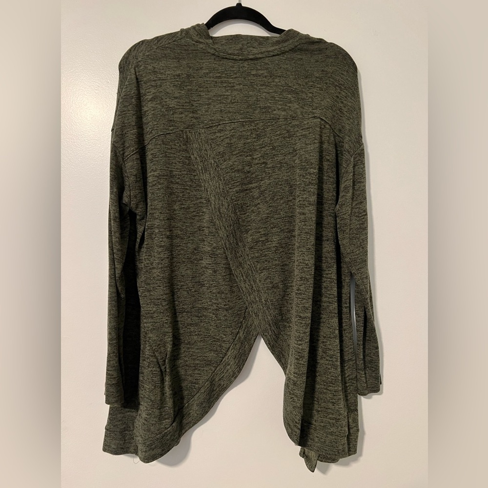 Olive Green Xersion Cardigan